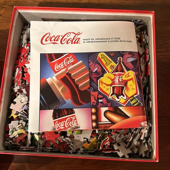 Coca Cola Puzzle set - Picture 6 of 7